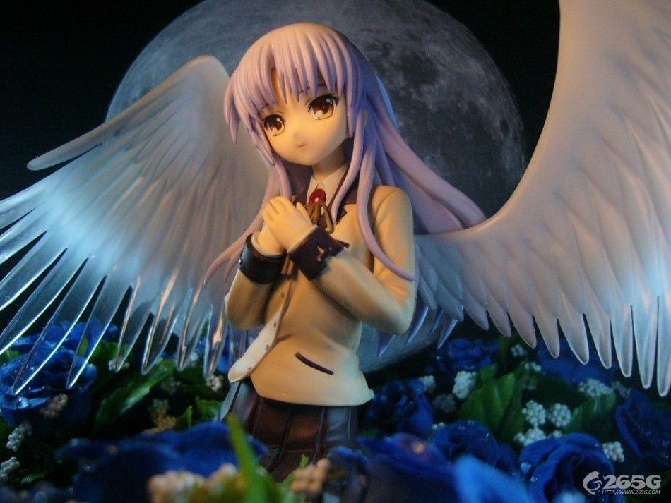 超萌超可爱的Angel Beats! 唯美立华奏手办