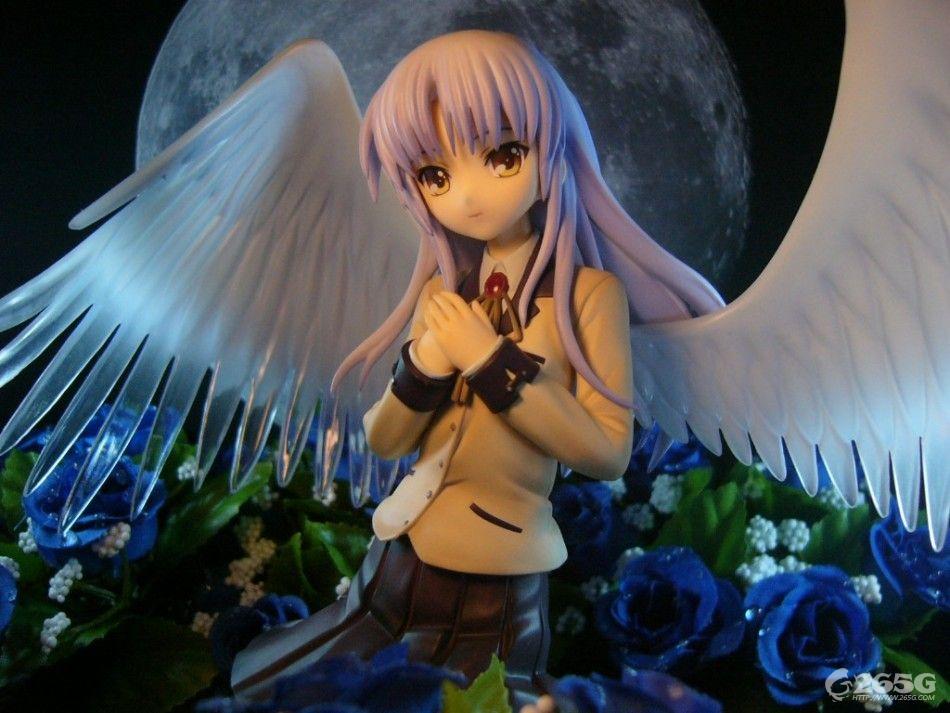 超萌超可爱的Angel Beats! 唯美立华奏手办