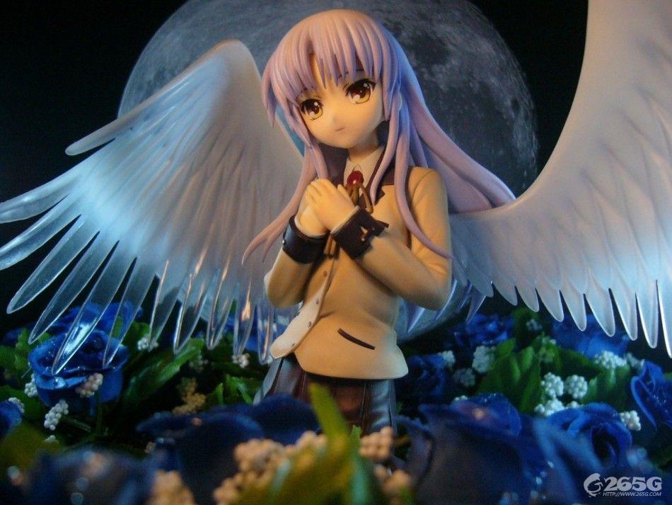 超萌超可爱的Angel Beats! 唯美立华奏手办