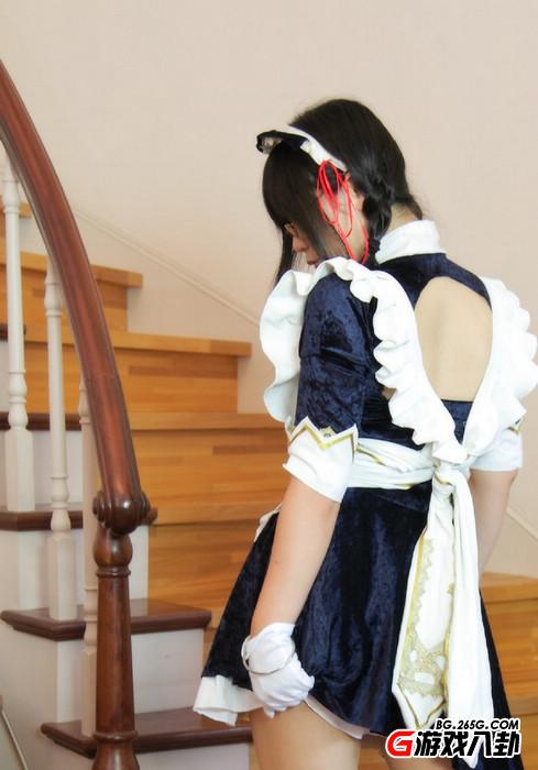 太淫荡了!可爱美女cos女仆自摸下体