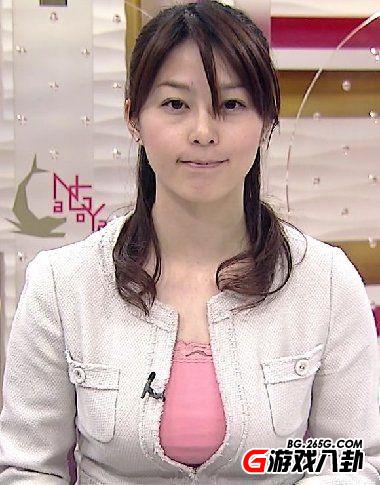  巨乳提高新闻收视率 NHK的豪乳新闻女主播私照