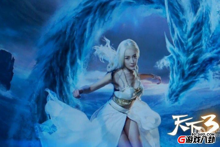 杨幂主演微电影《天下3》 白发魔女造型性感唯美