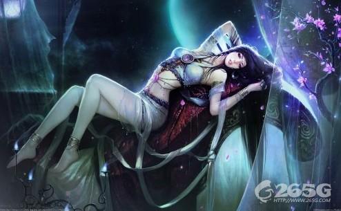 宅男们最爱的喷血女神游戏壁纸收藏大盘点