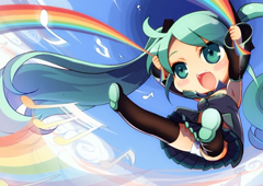 chrome初音广告!谷歌进军日本