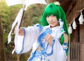 東方恋蓮録～摩亜屈 东风谷早苗Cos精美写真大合